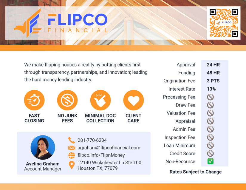 Hard Money Loan Terms by FlipCo Financial